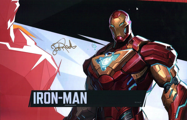 Josh Keaton Marvel Rivals 11x17 Signed Photo Poster JSA Certified Autograph