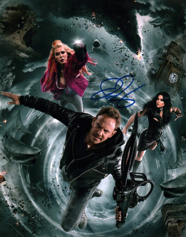 Ian Ziering Sharknado 11x14 Signed Photo Poster JSA Certified Autograph