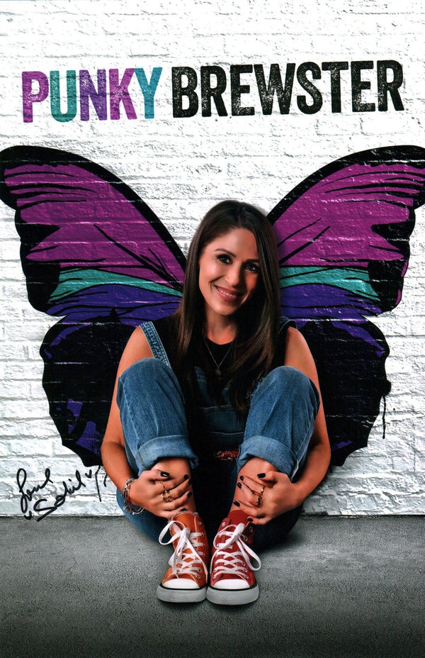Soleil Moon Frye Punky Brewster 11x17 Signed Photo Poster JSA Certified Autograph
