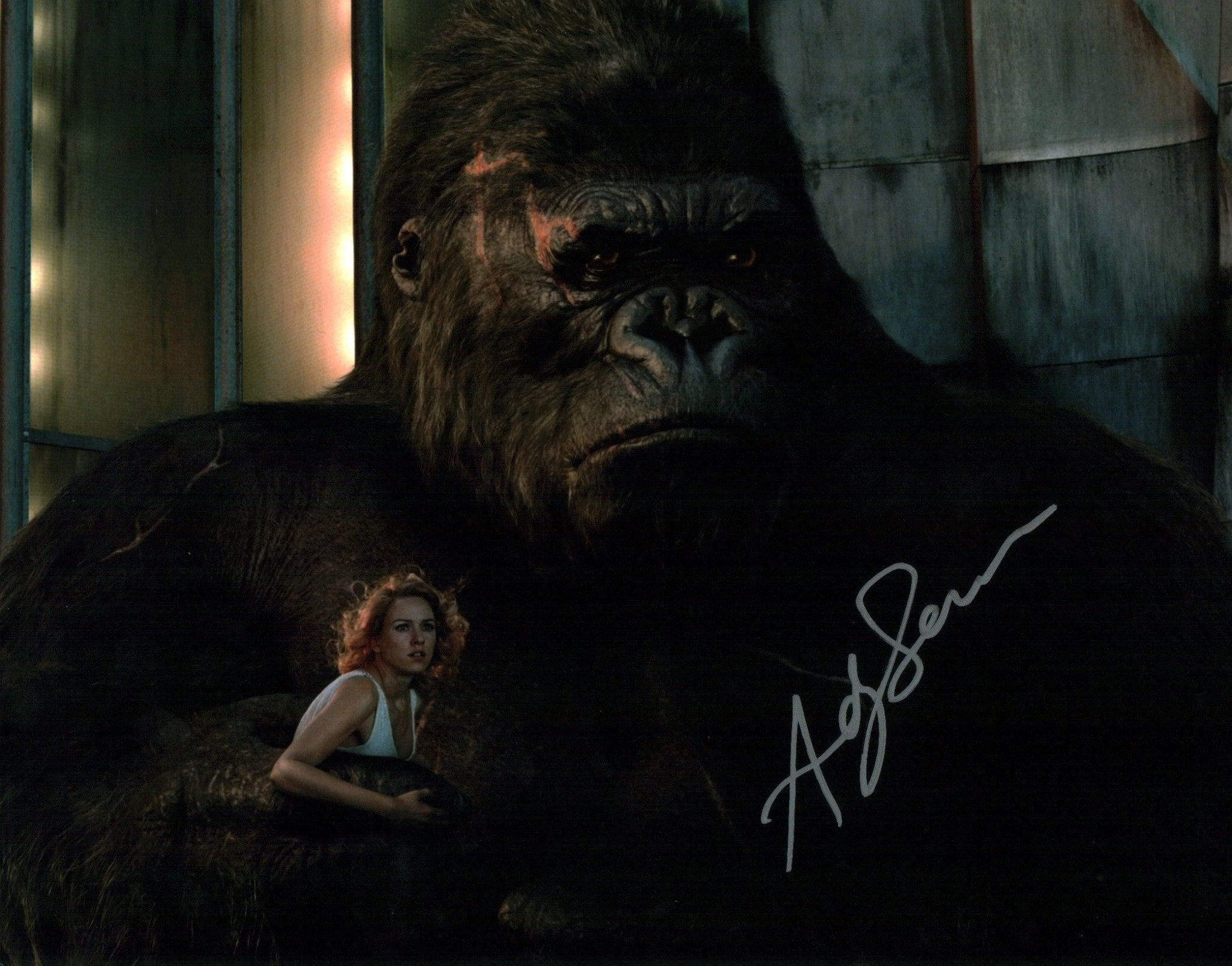 Andy Serkis King Kong 11x14 Signed Photo Poster JSA Certified Autograph