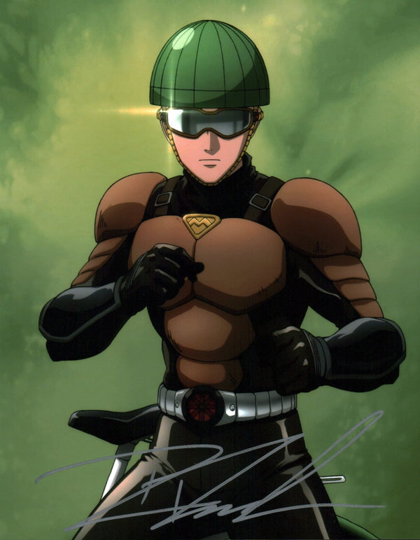Robbie Daymond One-Punch Man 11x14 Photo Poster Signed JSA Certified Autograph