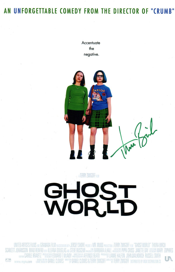 Thora Birch Ghost World 11x17 Signed Photo Poster JSA Certified Autograph