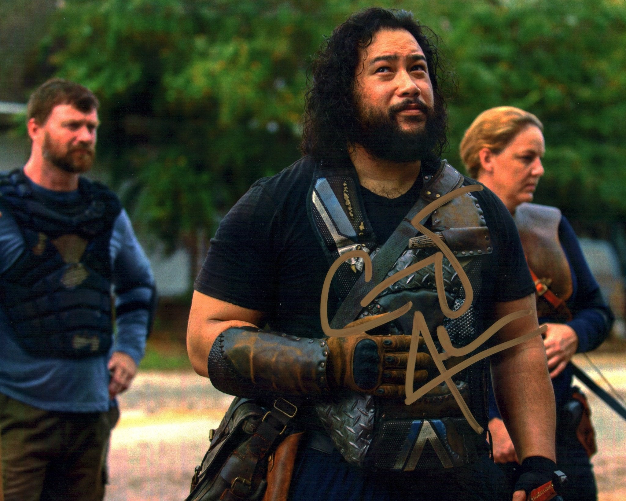 Cooper Andrews Walking Dead 8x10 Signed Photo JSA Certified Autograph