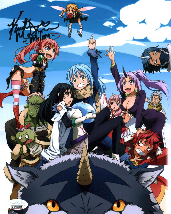 Kristen McGuire That Time I Got Reincarnated as a Smile 8x10 Picture JSA Certified Autograph