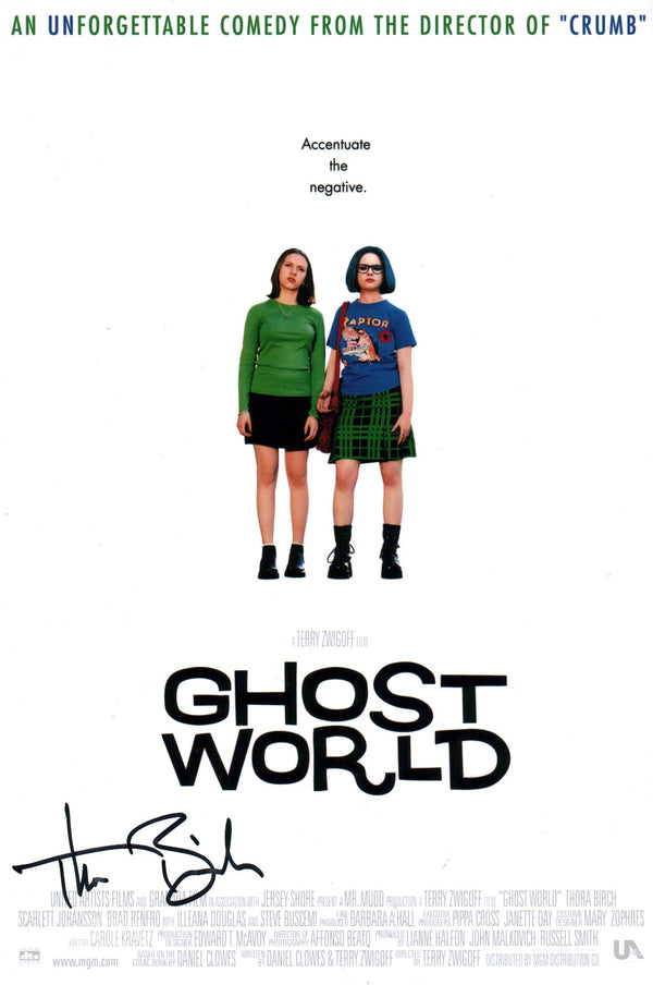 Thora Birch Ghost World 8x12 Signed Photo JSA Certified Autograph