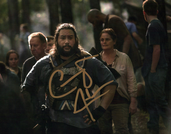 Cooper Andrews Walking Dead 8x10 Signed Photo JSA Certified Autograph