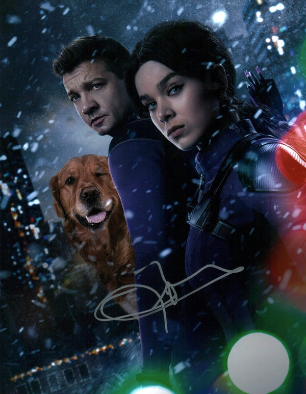 Jeremy Renner Hawkeye 11x14 Signed Photo JSA Certified Autograph