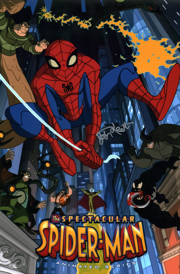 Josh Keaton The Spectacular Spider-Man 11x17 Signed Photo Poster JSA Certified Autograph