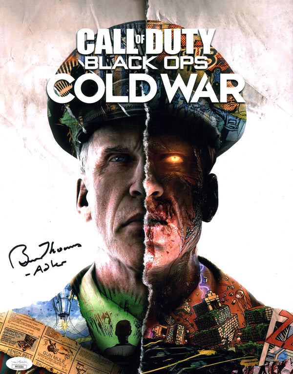 Bruce Thomas Call of Duty: Black Ops 11x14 Signed Photo Poster JSA Certified Autograph