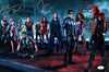 Titans 11x17 Cast Photo Poster x3 Signed Walters Ritchson Leslie  JSA Certified Autograph