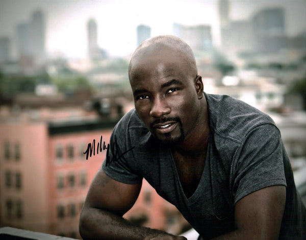 Mike Colter Marvel's Luke Cage Signed 11x14 Photo Poster JSA Certified Autograph