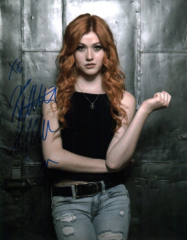 Katherine McNamara Shadowhunters 11x14 Photo Poster Signed JSA Certified Autograph
