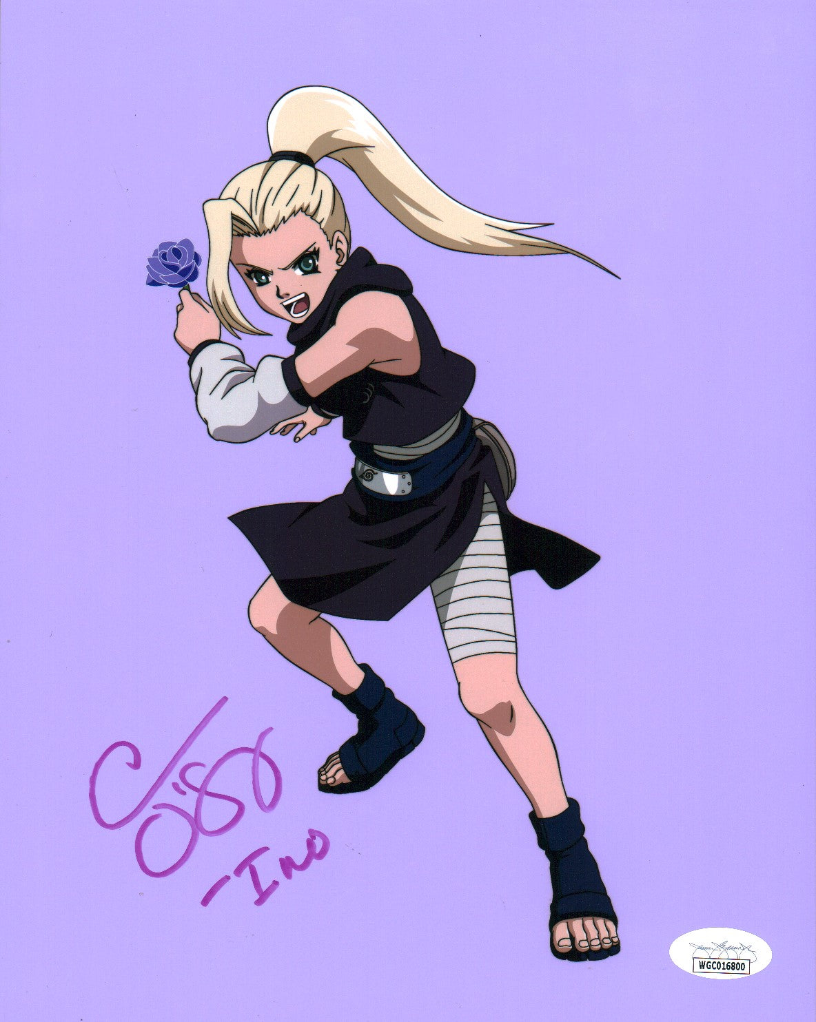 Colleen O'Shaughnessey Naruto 8x10 Photo Signed Autograph JSA COA Certified Auto GalaxyCon