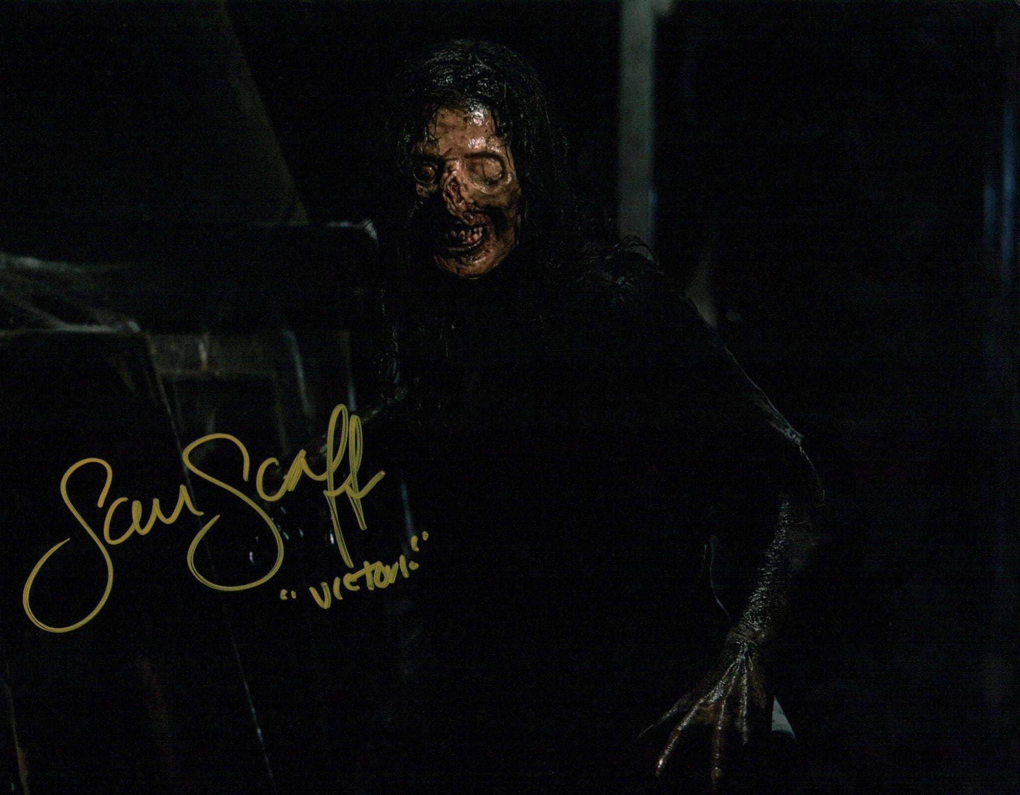 Samantha Scaffidi Terrifier 11x14 Signed Photo JSA Certified Autograph