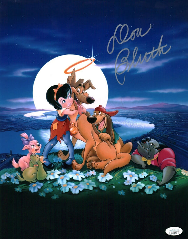 Don Bluth All Dogs Go To Heaven 11x14 Signed Photo Poster JSA Certified Autograph