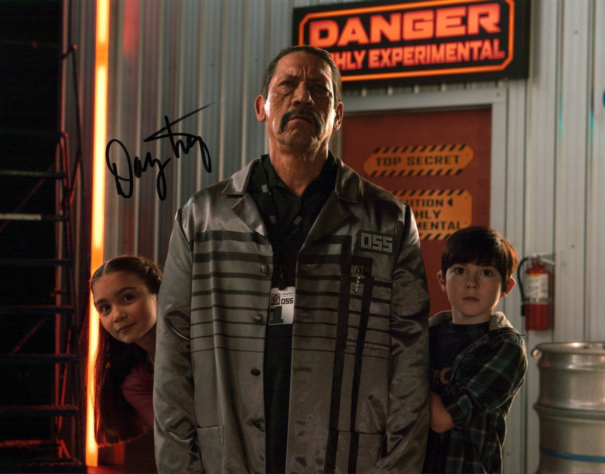 Danny Trejo Spy Kids: All the Time in the World 11x14 Signed Mini Poster JSA Certified Autograph
