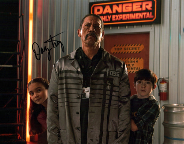 Danny Trejo Spy Kids: All the Time in the World 11x14 Signed Mini Poster JSA Certified Autograph