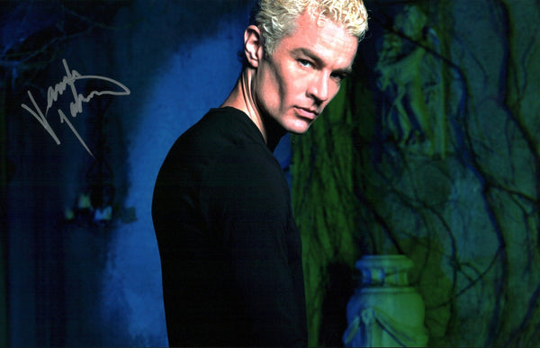James Marsters Buffy the Vampire Slayer 11x17 Signed Photo Poster JSA Certified Autograph