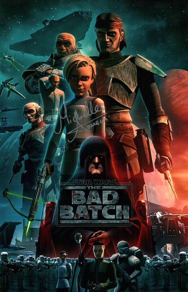 Michelle Ang Star Wars Bad Batch 11x17 Photo Poster Signed JSA Certified Autograph