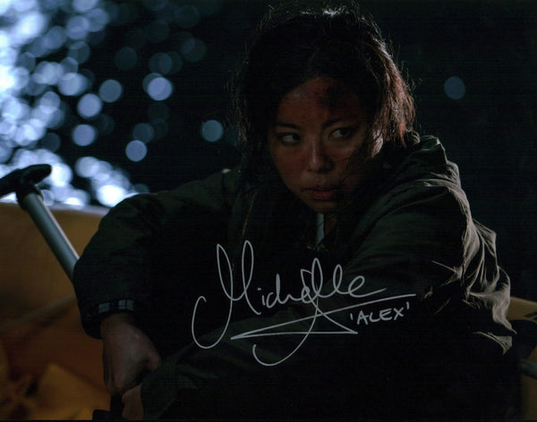 Michelle Ang The Walking Dead 11x17 Photo Poster Signed JSA Certified Autograph