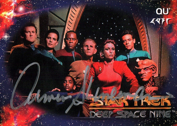 Armin Shimerman Star Trek: DS9 2.5x4 Trading Cards Signed JSA Certified Autograph