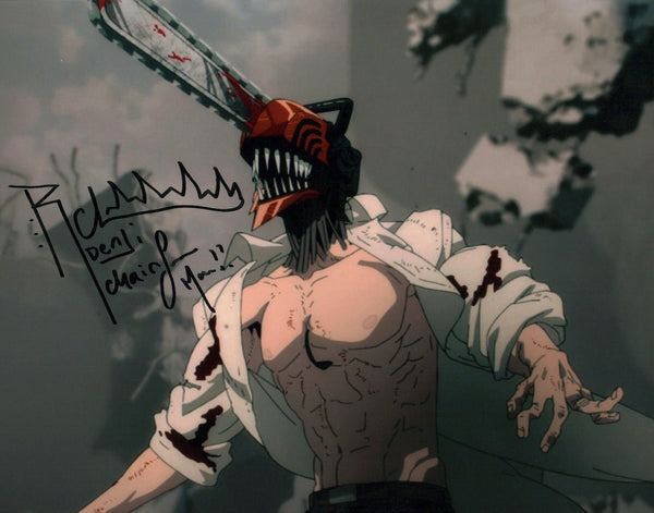 Ryan Colt Levy Chainsaw Man 8x10 Signed Photo JSA COA Certified Autograph