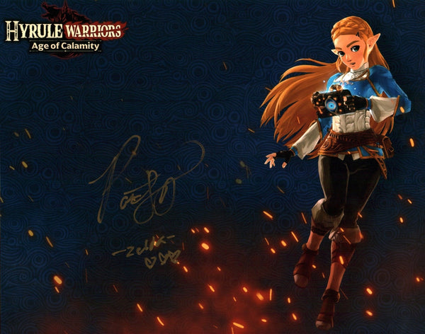 Patricia Summersett Legend of Zelda 11X14 Mini Poster Signed JSA Certified Autographed