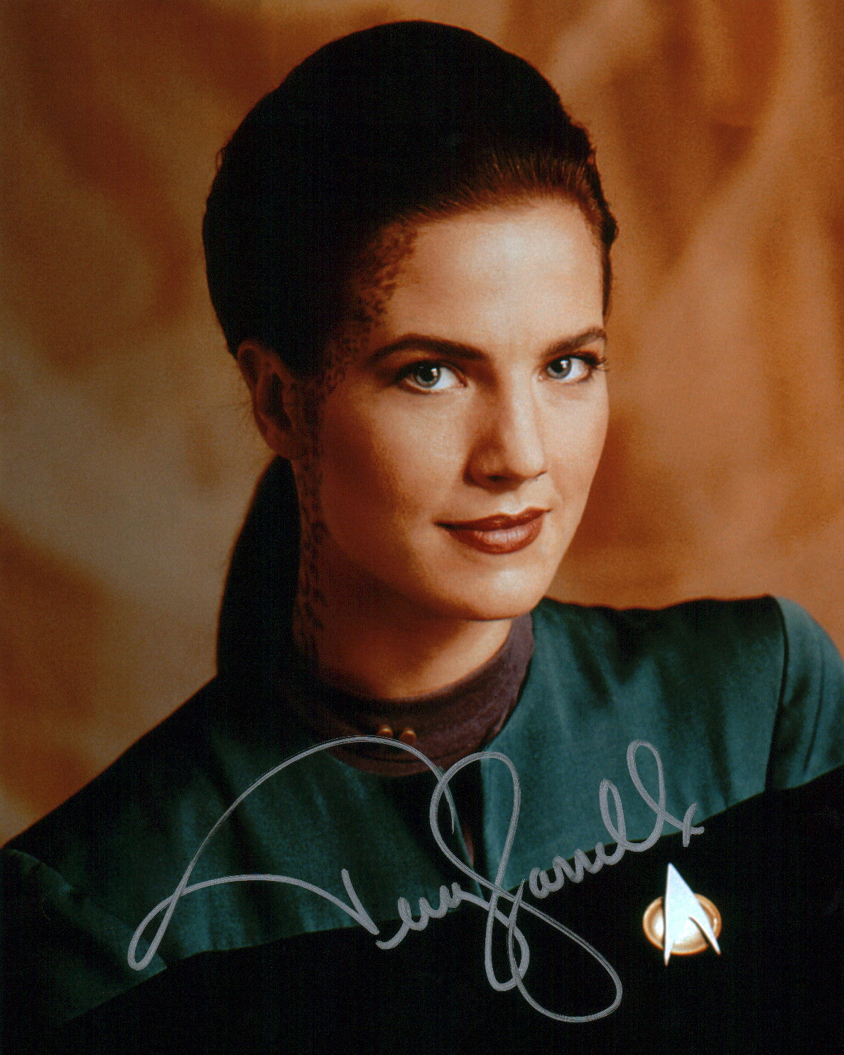 Terry Farrell Star Trek 8x10 Signed Photo JSA Certified Autograph