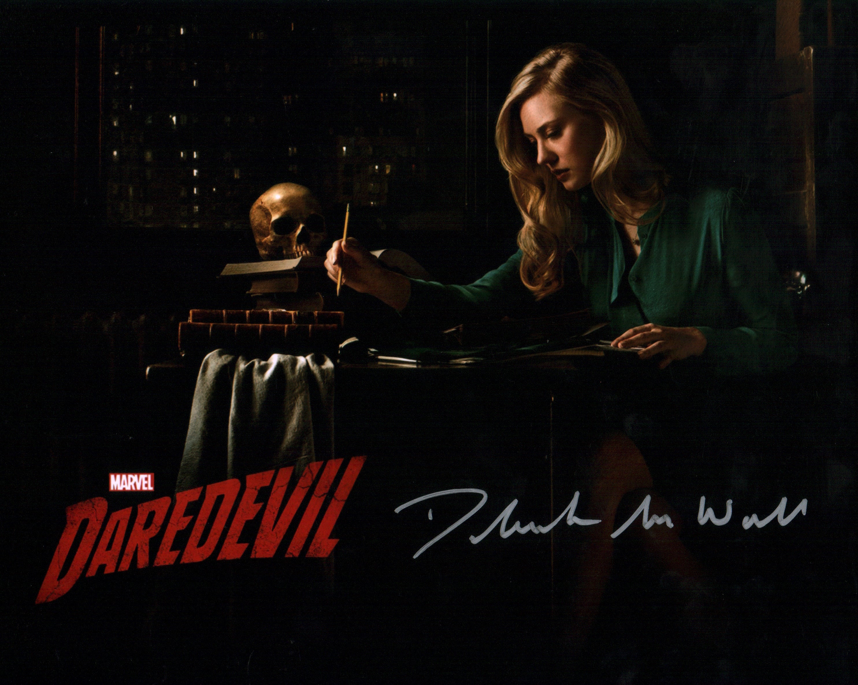 Deborah Ann Woll Daredevil 8x10 Signed Photo JSA Certified Autograph