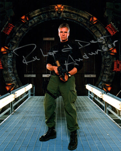 Richard Dean Anderson Stargate SG-1 8x10 Signed Photo JSA Certified Autograph