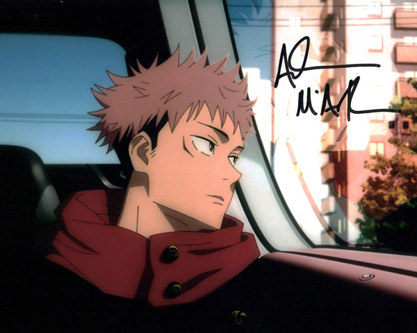 Adam McArthur Jujutsu Kaisen 8x10 Signed Photo JSA Certified Autograph