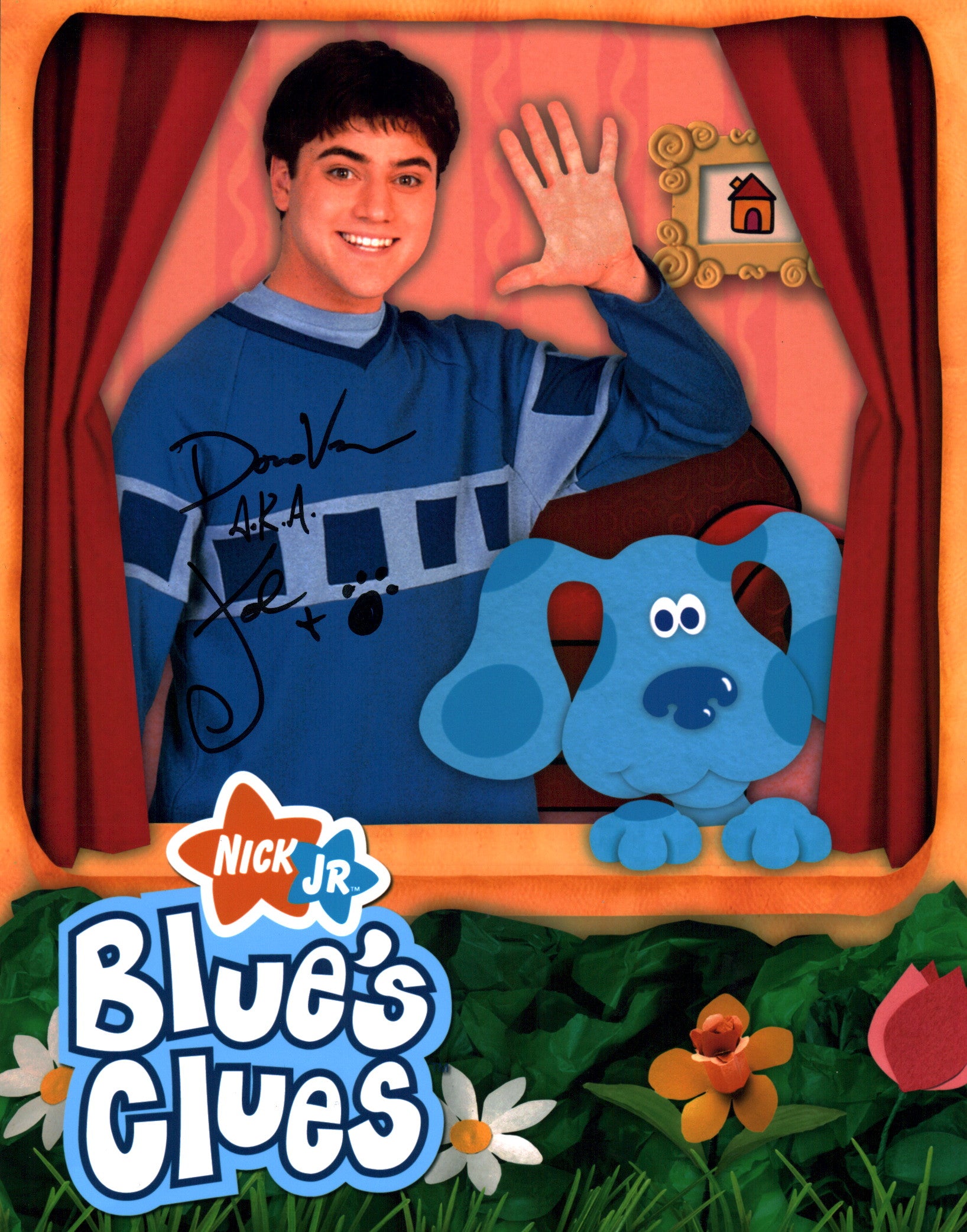 Donovan Patton Blues Clues 11x14 Signed Photo JSA Certified Autograph