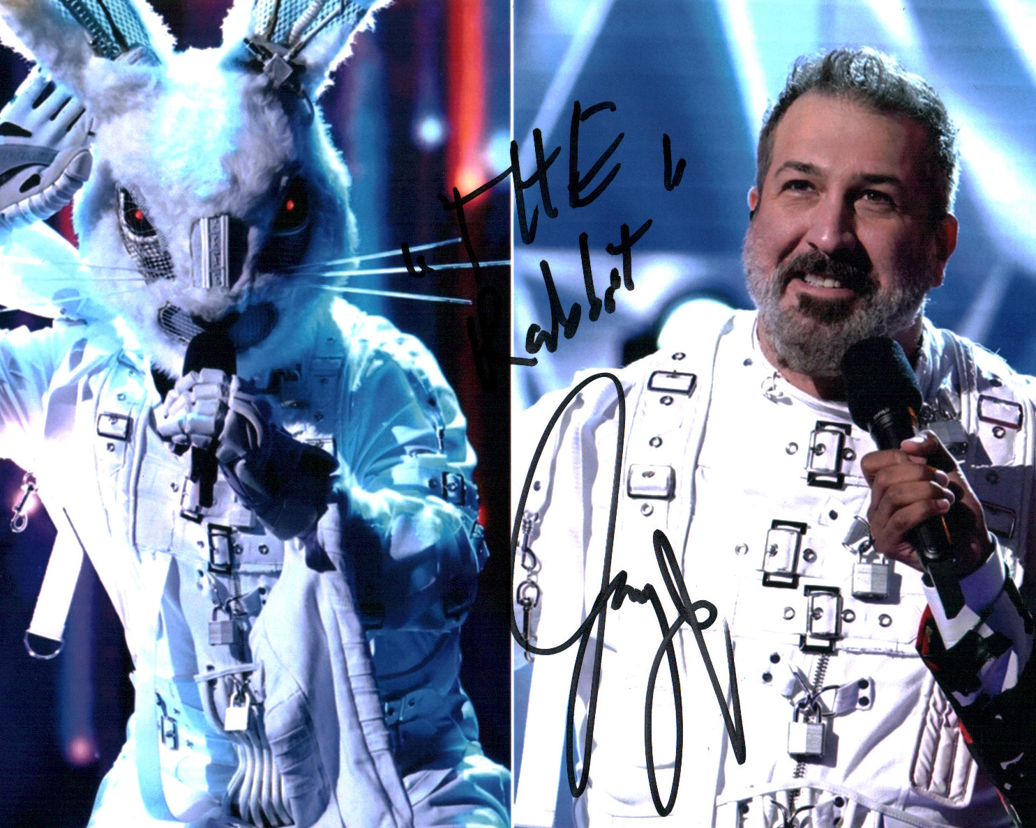 Joey Fatone The Masked Singer 8x10 Photo Signed Certified JSA Autograph