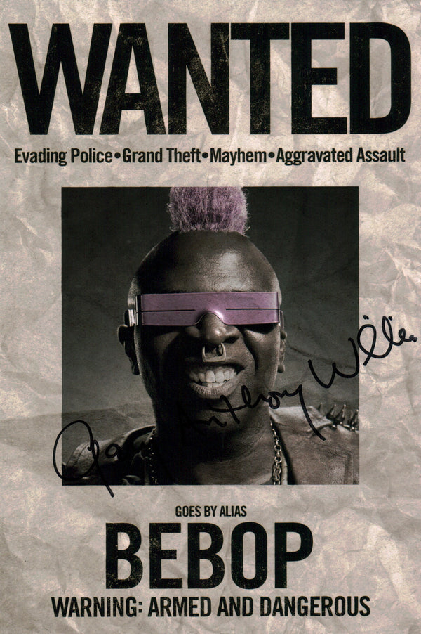 Gary Anthony Williams Teenage Mutant Ninja Turtles 8x12 Signed Photo JSA Certified Autograph