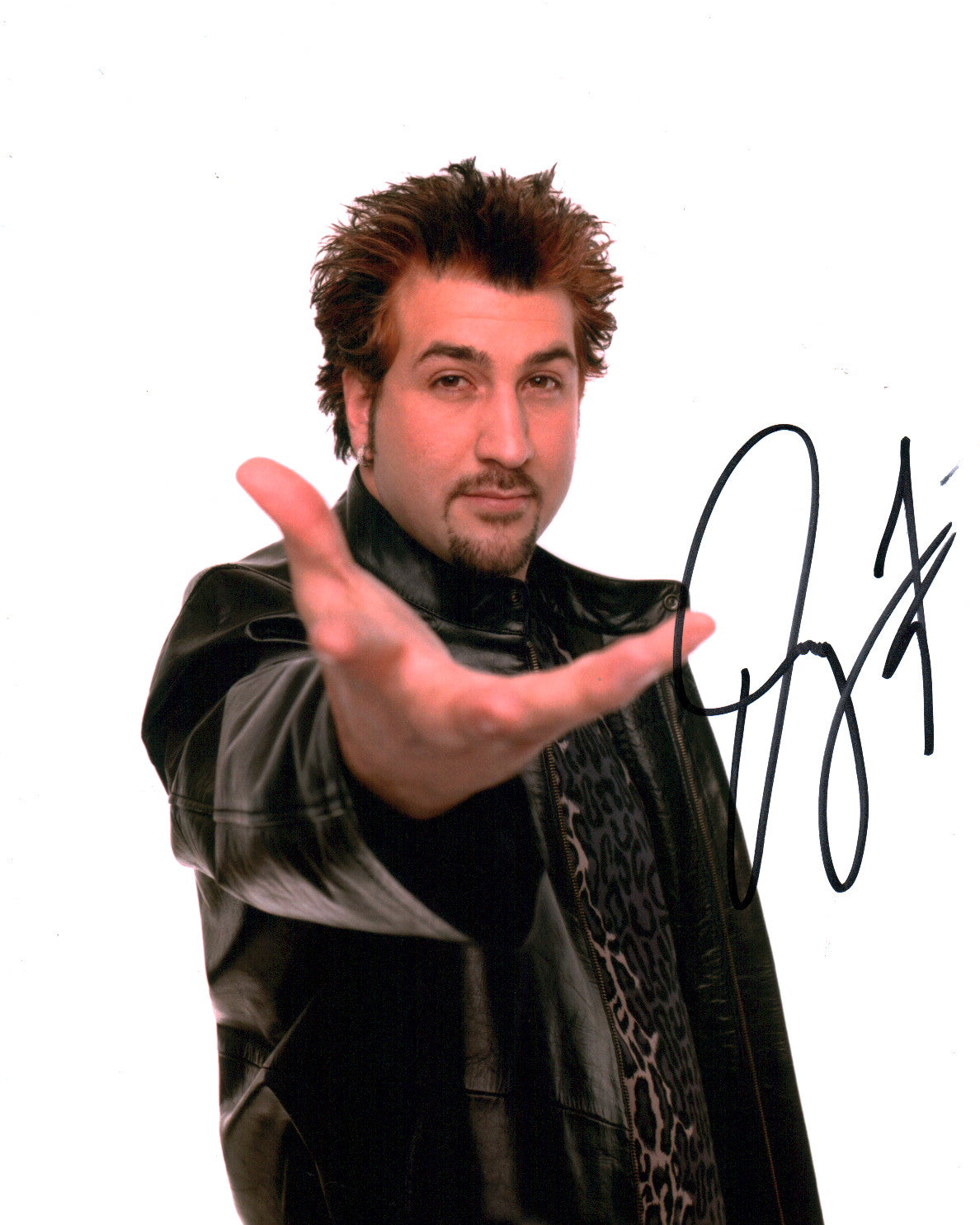 Joey Fatone NSYNC 8x10 Photo Signed JSA Certified Autograph