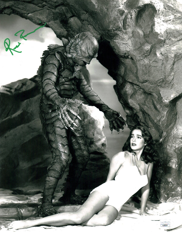 Ricou Browning Creature From The Black Lagoon 11x14 Signed Photo Poster JSA Certified Autograph