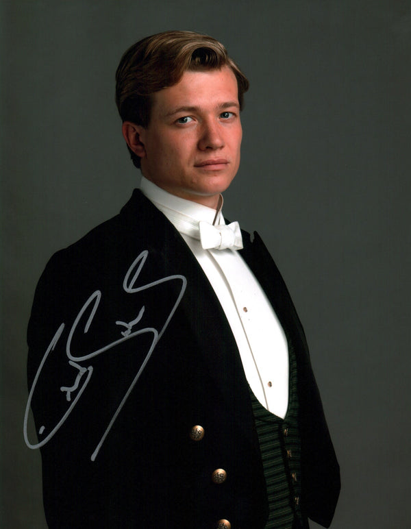Ed Speleers Downton Abbey 11x14 Signed Photo Poster JSA Certified Autograph