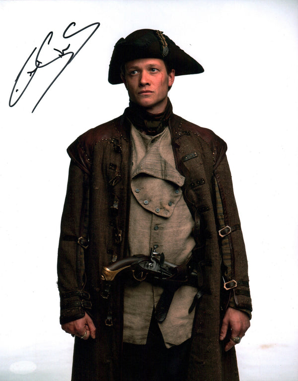 Ed Speleers Outlander 11x14 Signed Photo Poster JSA Certified Autograph