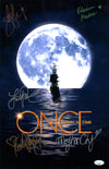 Once Upon A Time 11x17 Signed Photo Poster Mader, Ory, Parrilla, De Raven, Connor, Tracy JSA Certified Autograph