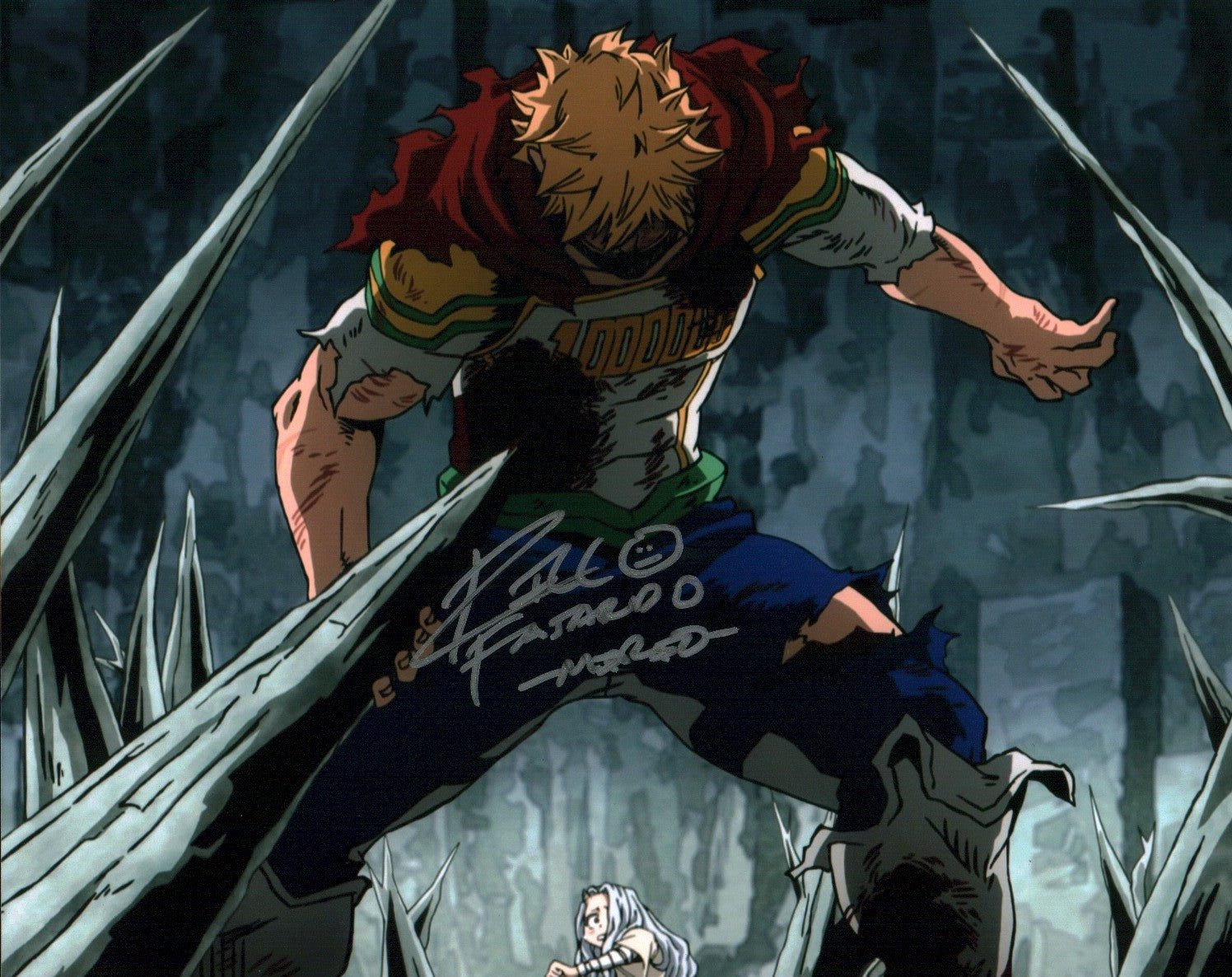 Ricco Fajardo My Hero Academia 8x10 Photo Signed JSA Certified Autograph