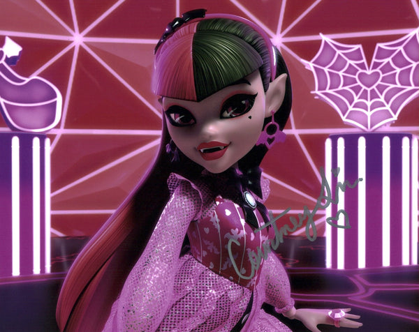Courtney Lin Monster High 8x10 Photo Signed JSA Certified Autograph