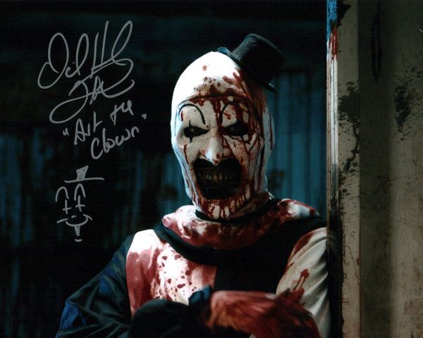 David Howard Thornton Terrifier 8x10 Signed Photo JSA Certified Autograph GalaxyCon