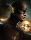Grant Gustin The Flash 11x14 Signed Photo Poster JSA Certified Autograph
