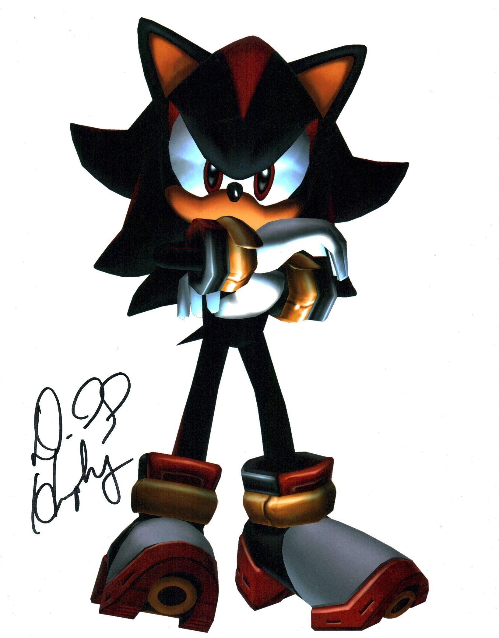 David Humphrey Sonic 11x14 Signed Photo Poster JSA Certified Autograph