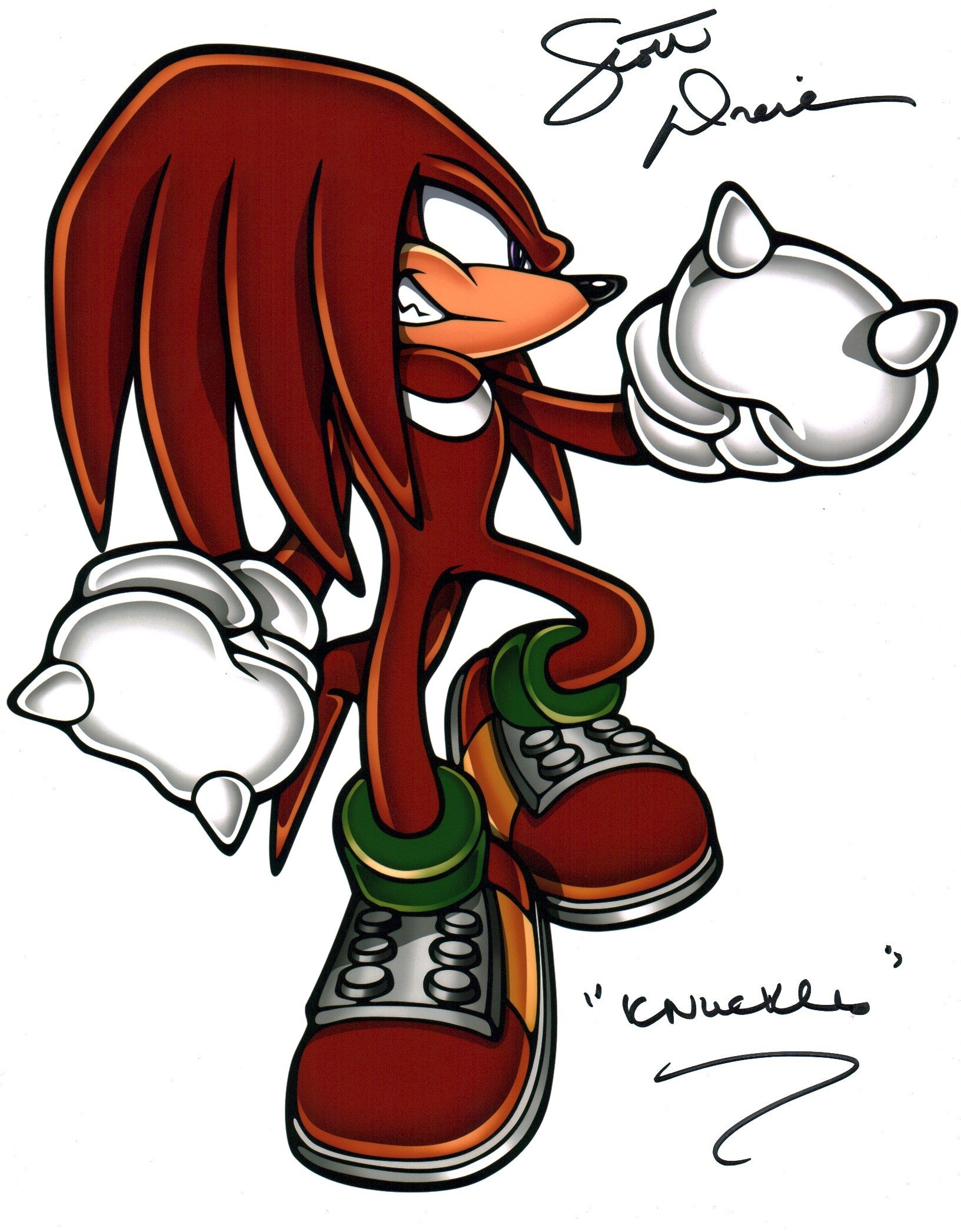 Scott Dreier Sonic 11x14 Signed Photo Poster JSA Certified Autograph