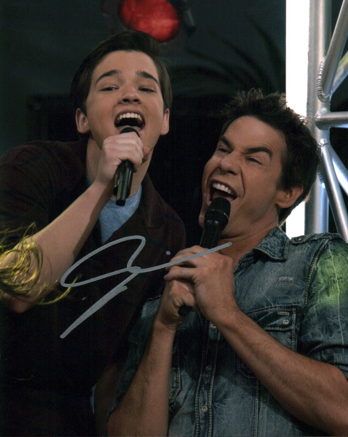 Jerry Trainor iCarly 8x10 Signed Photo JSA Certified Autograph
