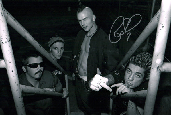 Lars Frederiksen Rancid 8x12 Signed Photo JSA Certified Autograph