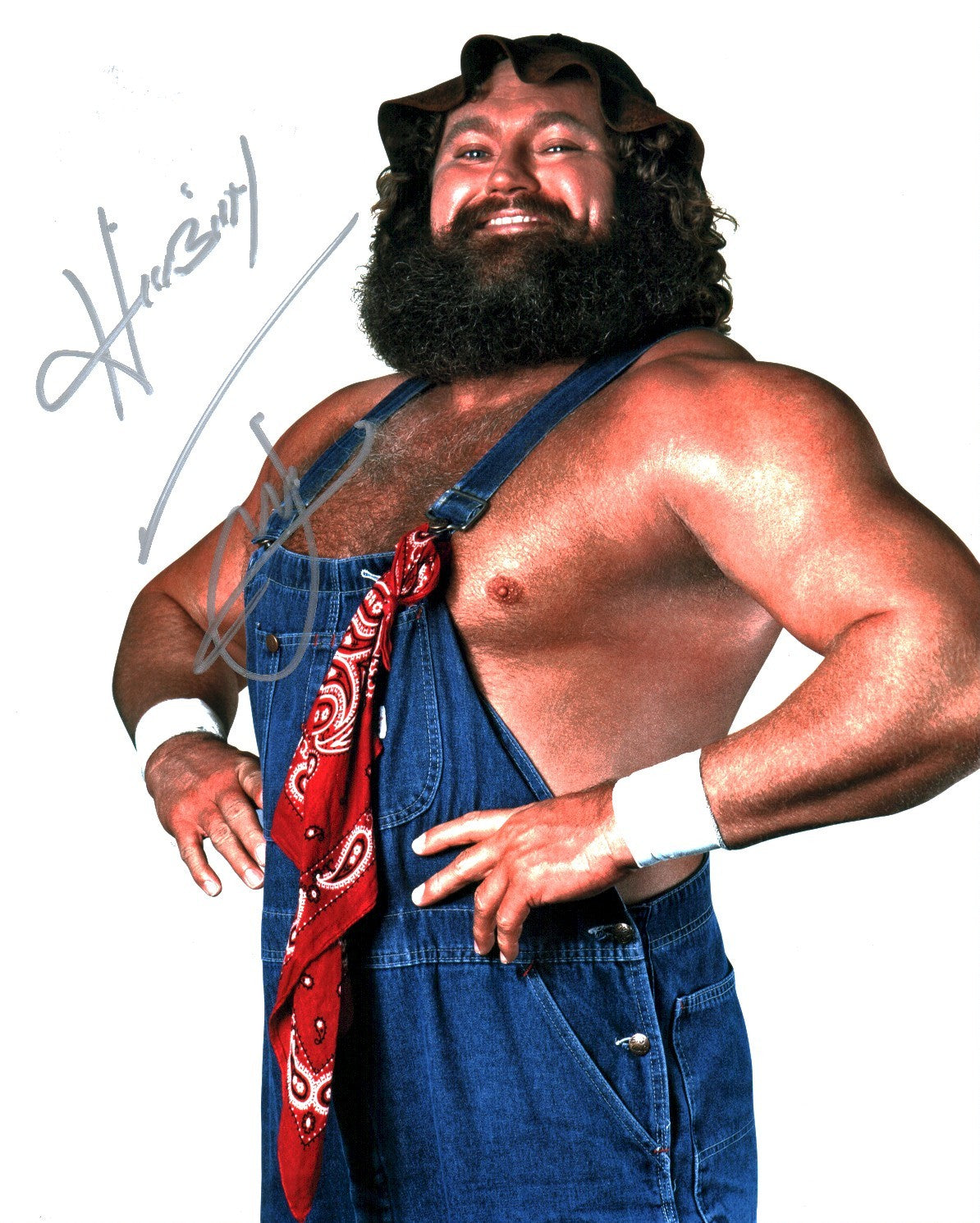 Hillbilly Jim WWE Wrestling 8x10 Signed Photo JSA Certified Autograph
