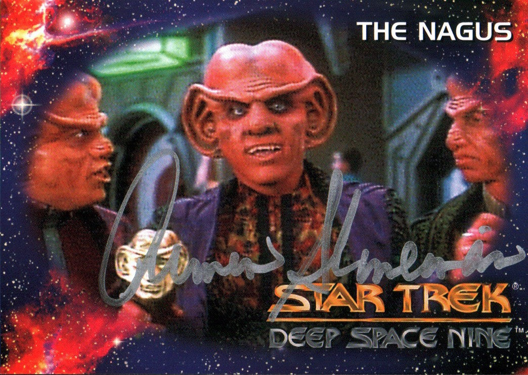 Armin Shimerman Star Trek: DS9 2.5x4 Trading Cards Signed JSA Certified Autograph