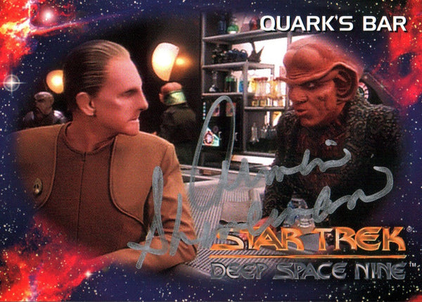 Armin Shimerman Star Trek: DS9 2.5x4 Trading Cards Signed JSA Certified Autograph